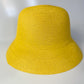 MOWWA-Sarı renk hasır şapka