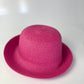 MOWWA- Fuşya renk hasır şapka